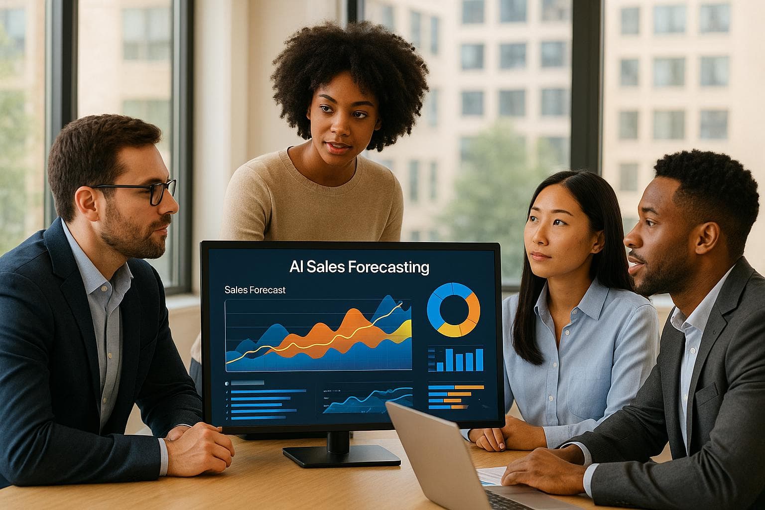 How AI Improves Sales Forecasting Accuracy