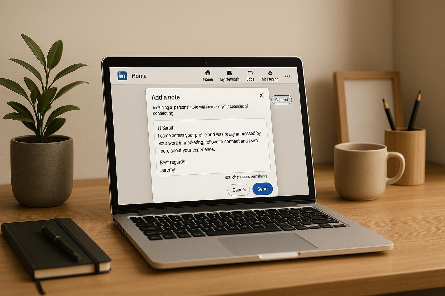 LinkedIn Connection Request Generator