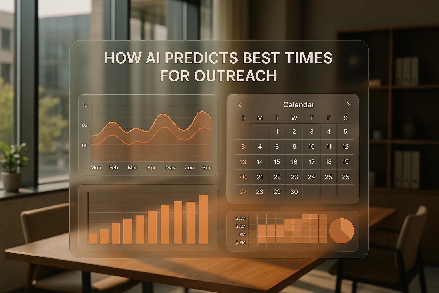 How AI Predicts Best Times for Outreach