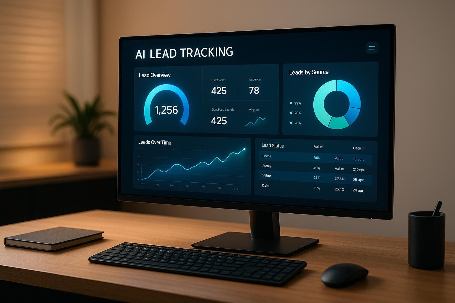 Real-Time Lead Tracking with AI Dashboards