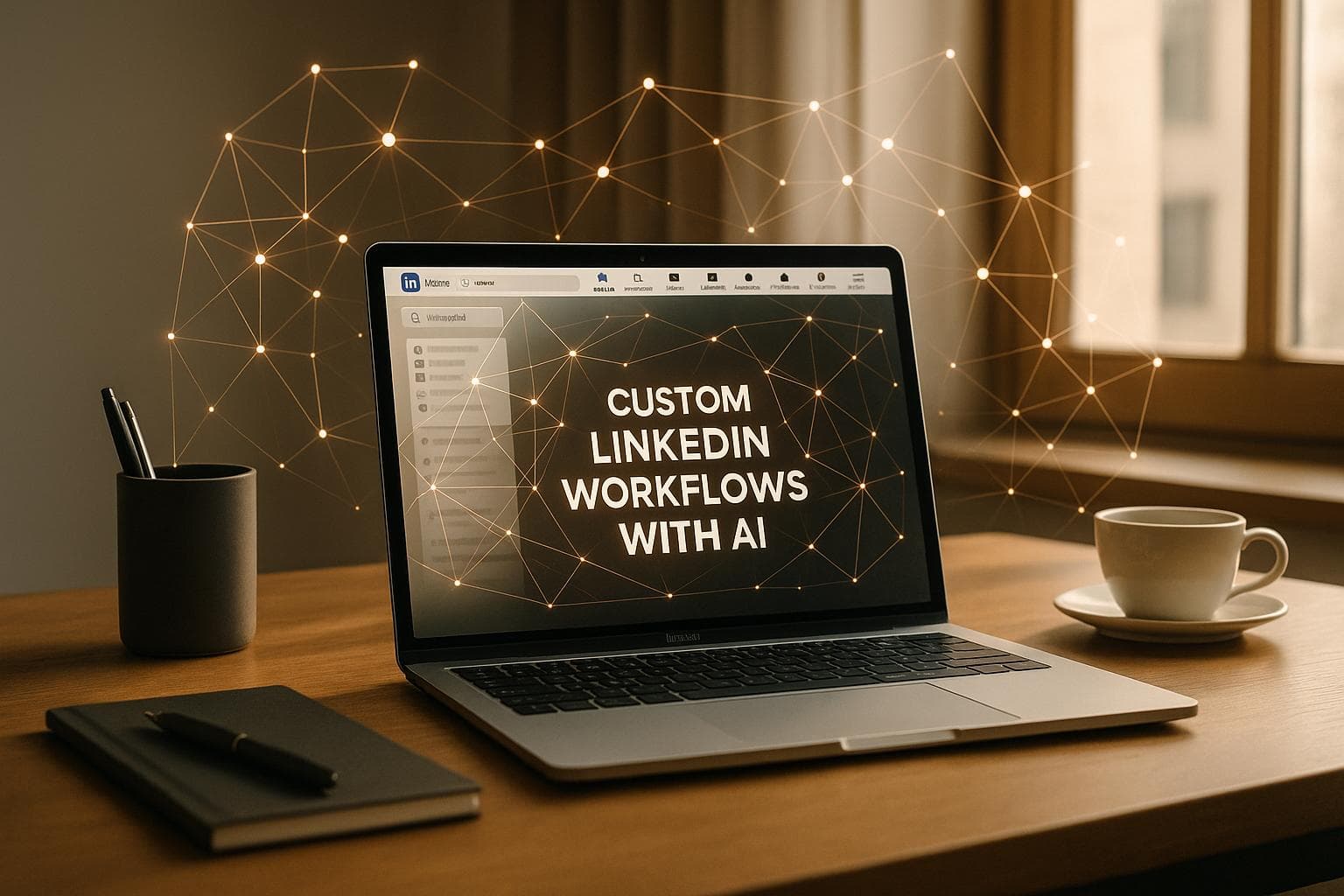 Custom LinkedIn Workflows with AI