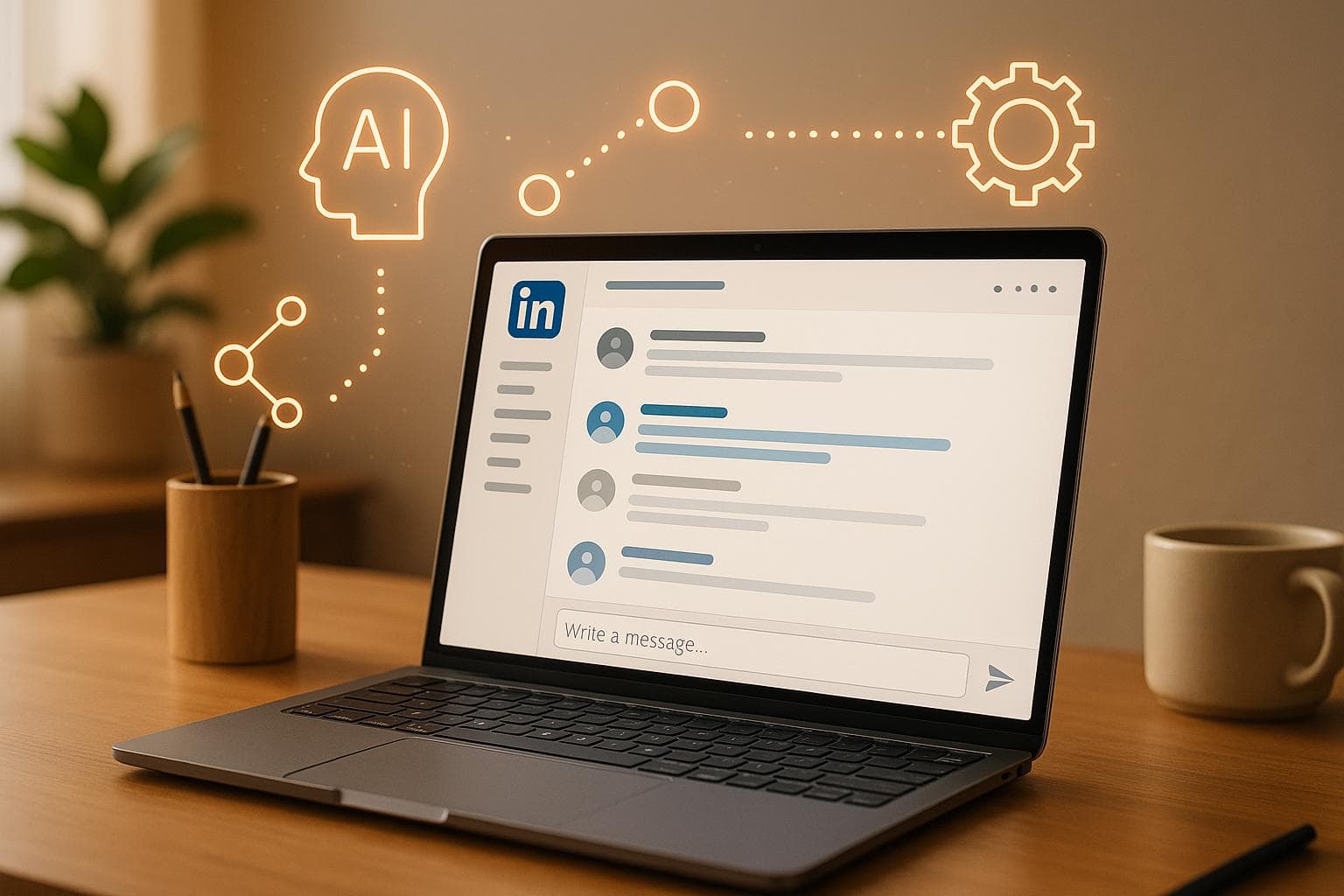 AI-Powered LinkedIn Messaging