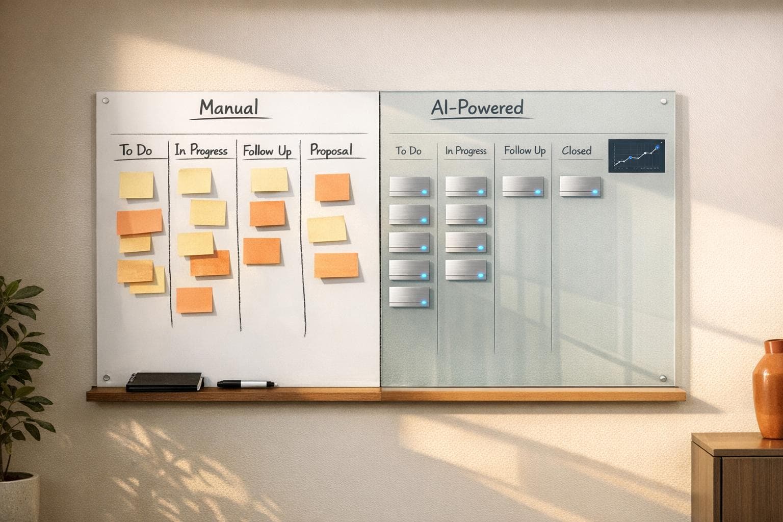 AI vs. Manual Sales Pipeline Management